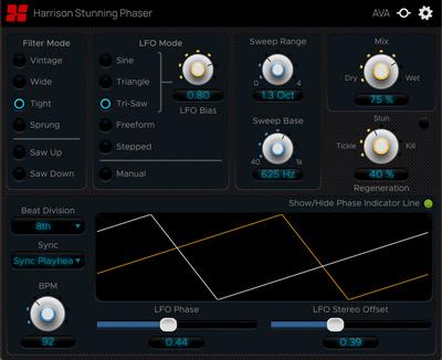 Harrison Audio Stunning Phaser