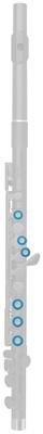 Nuvo Band Plugs for Flute Blue