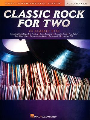 Hal Leonard Classic Rock Two Alto Saxes