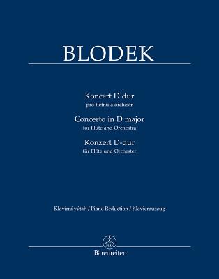 Bärenreiter Blodek Flötenkonzert D-Dur