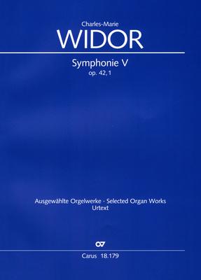 Carus Verlag Widor Sinfonie V