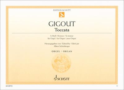 Schott Gigout Toccata h-Moll