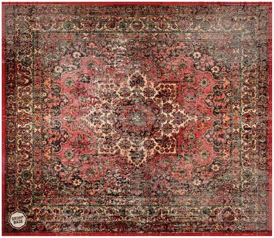 Drum N Base Sound Stage Mat Red 185x165