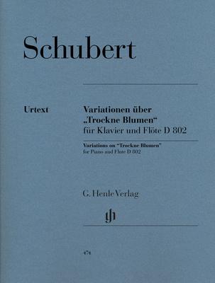 Henle Verlag Schubert Trockne Blumen