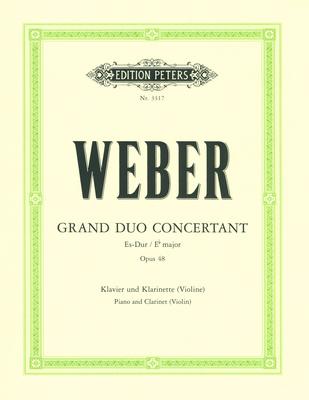 Edition Peters Weber Grand Duo Concertant