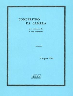 Alphonse Leduc Ibert Concertino da camera