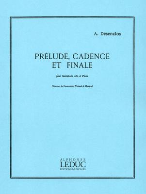 Alphonse Leduc Desenclos Prélude, Cadence