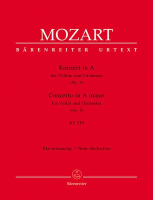 Bärenreiter Mozart Violinkonzert Nr. 5