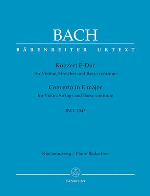 Bärenreiter Bach Violinkonzert BWV 1042