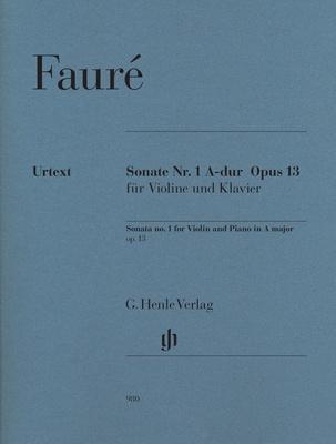 Henle Verlag Fauré Violinsonate Nr. 1