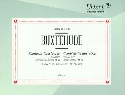 Breitkopf & Härtel Buxtehude Orgelwerke Choral 2