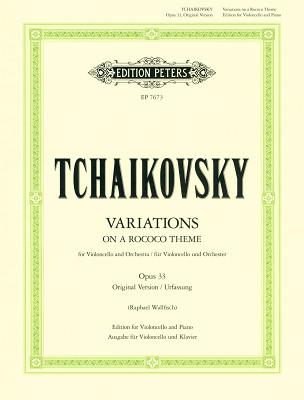 Edition Peters Tschaikowsky Variationen Cello