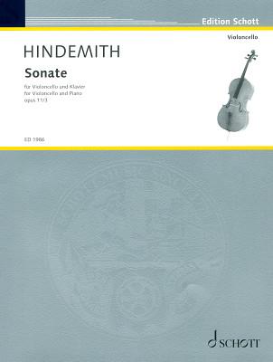 Schott Hindemith Sonate op. 11/3