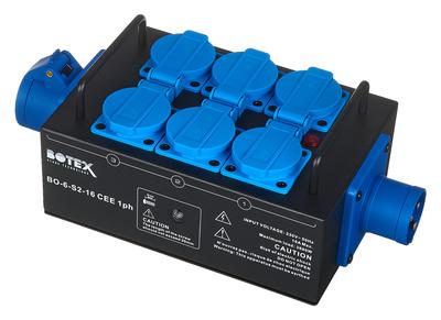 Botex Power box BO-6-S2-16 CEE 1ph