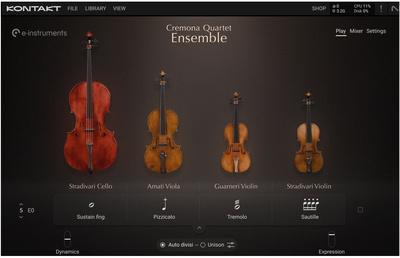 Native Instruments Cremona Quartet Ensemble