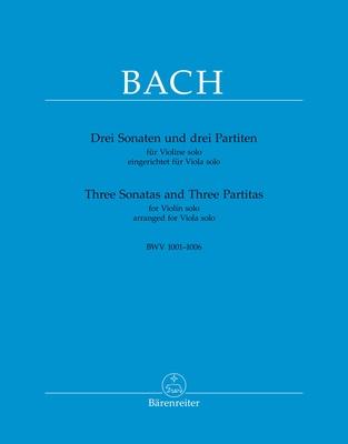 Bärenreiter Bach Sonaten Partiten Viola