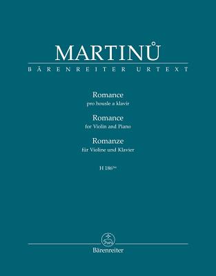 Bärenreiter Martinu Romanze Violin