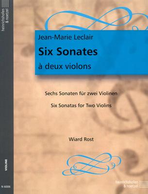 Heinrichshofen Verlag Leclair 6 Sonaten op. 3