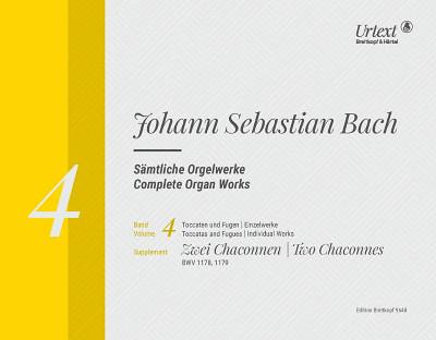 Breitkopf & Härtel Bach Orgelwerke 4 Supplement