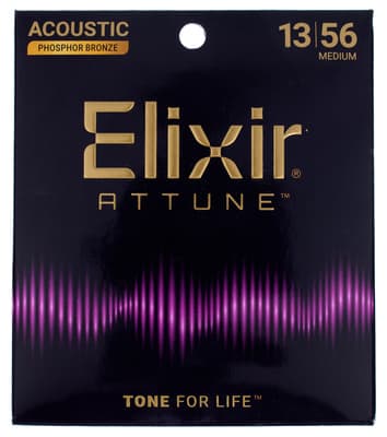 Elixir Attune 21102 Phosphor Bronze