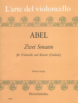 Heinrichshofen Verlag Abel 2 Sonaten Cello