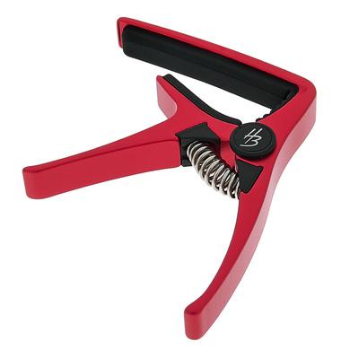 Harley Benton Acoustic Capo Red