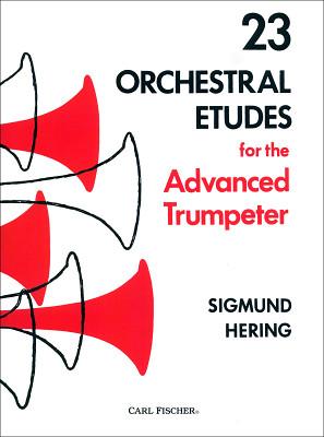 Carl Fischer 23 Orchestral Etudes Trumpet