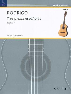 Schott Rodrigo Tres Piezas Espanolas