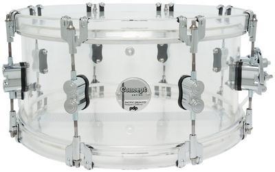 DW PDP 14"x6.5"" SN Clear Acrylic"