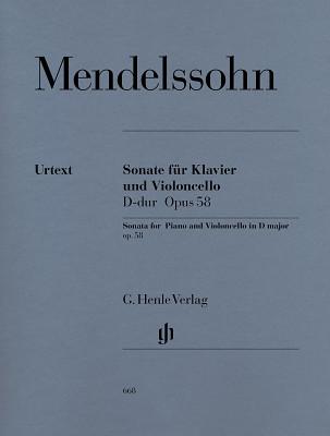 Henle Verlag Mendelssohn Cellosonate op. 58