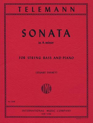 International Music Company Telemann Sonata in A minor