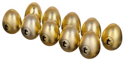 Thomann Egg Shaker Set 10 pcs Gold