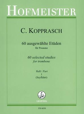 Friedrich Hofmeister Verlag Kopprasch 60 Etüden Posaune 1
