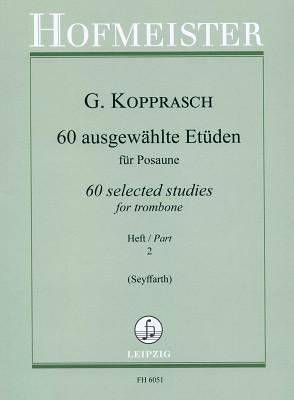 Friedrich Hofmeister Verlag Kopprasch 60 Etüden Posaune 2