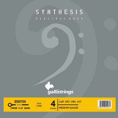 Galli Strings BSN700 Chrome Flat Bass Str.