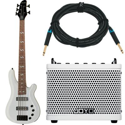 Harley Benton B-550 White Progressive w/Joyo