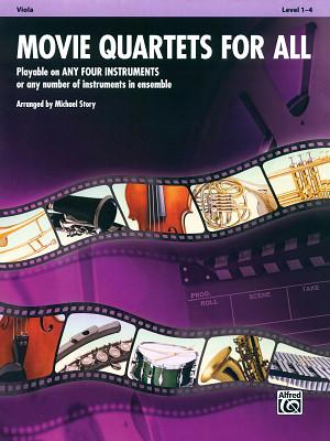 Alfred Music Publishing Movie Quartets for All Viola