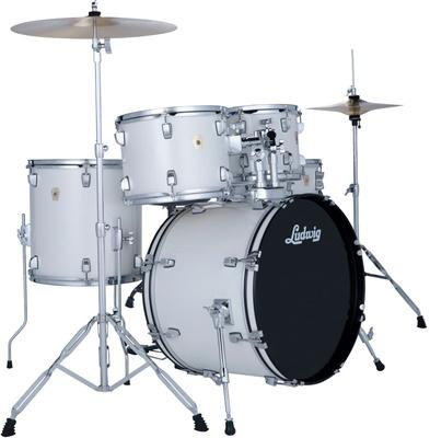 Ludwig Accent Fuse 5pc Snow Dust