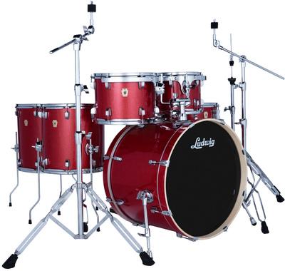 Ludwig Evolution 22" 6pc Crimson Spkl"