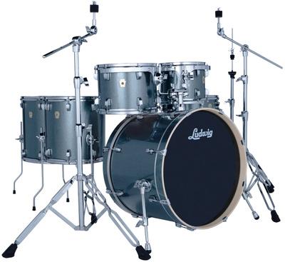 Ludwig Evolution 22" 6pc Atlant. Spkl"