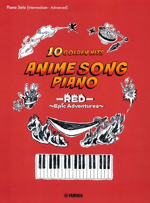Yamaha Music Entertainment Anime Golden Hits Piano Red
