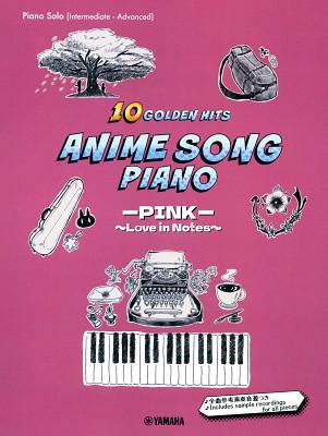 Yamaha Music Entertainment Anime Golden Hits Piano Pink