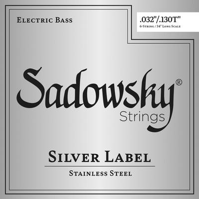 Sadowsky Silver Label Bass 6 .032 SS LS