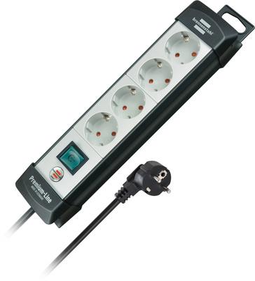 Brennenstuhl Premium Line 4-Way 1,8m GR