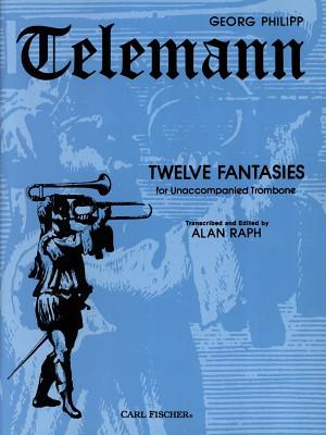 Carl Fischer Telemann 12 Fantasien Posaune