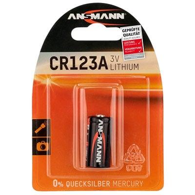 Ansmann CR123A Lithium 3V Battery