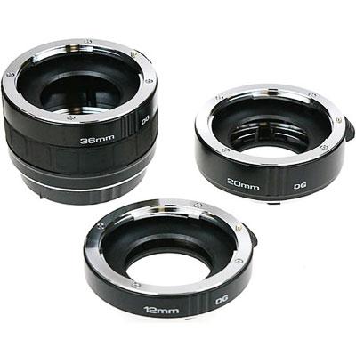 Kenko DG Extension Tube Set for Nikon F (36mm 20mm 12mm)
