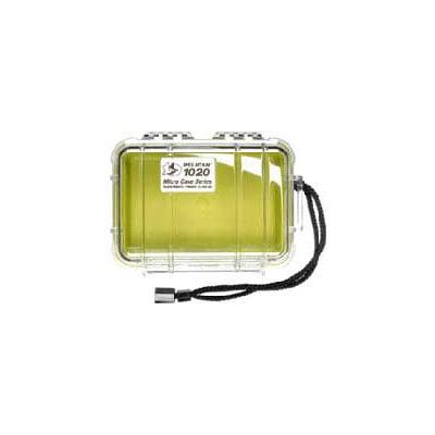 Peli™ 1020 Microcase Clear with Yellow Liner