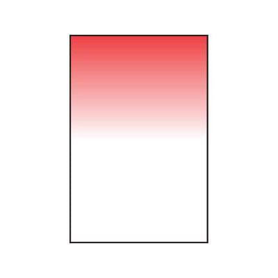 Lee Sunset Red Graduated Resin Filter soft