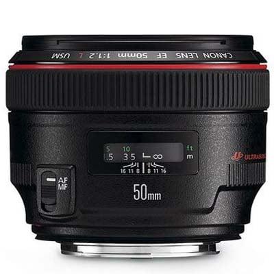 Canon EF 50mm f1.2L USM Lens